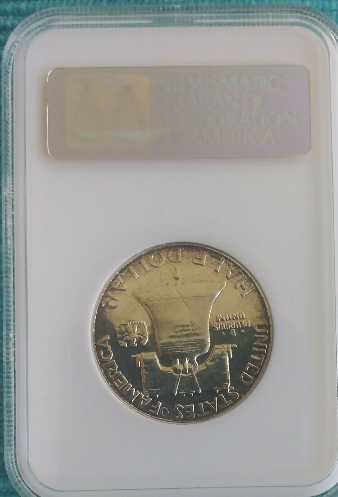 1955 PF67 Franklin Half Dollar graded by NGC