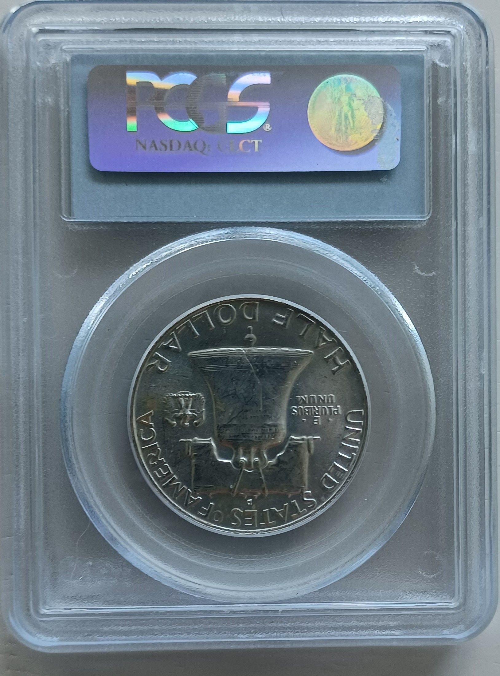1958-D MS64FBL Franklin graded by PCGS