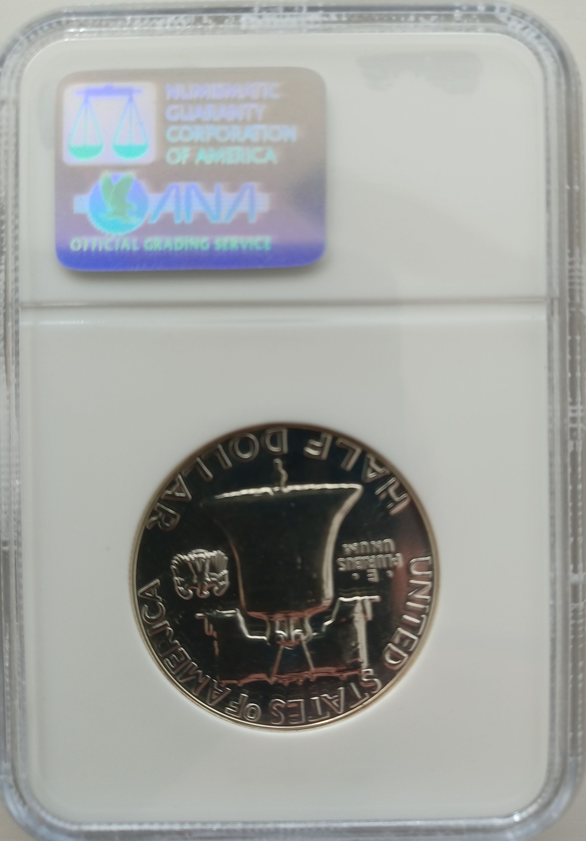 1959 PF67 Franklin Half Dollar Graded by NCG