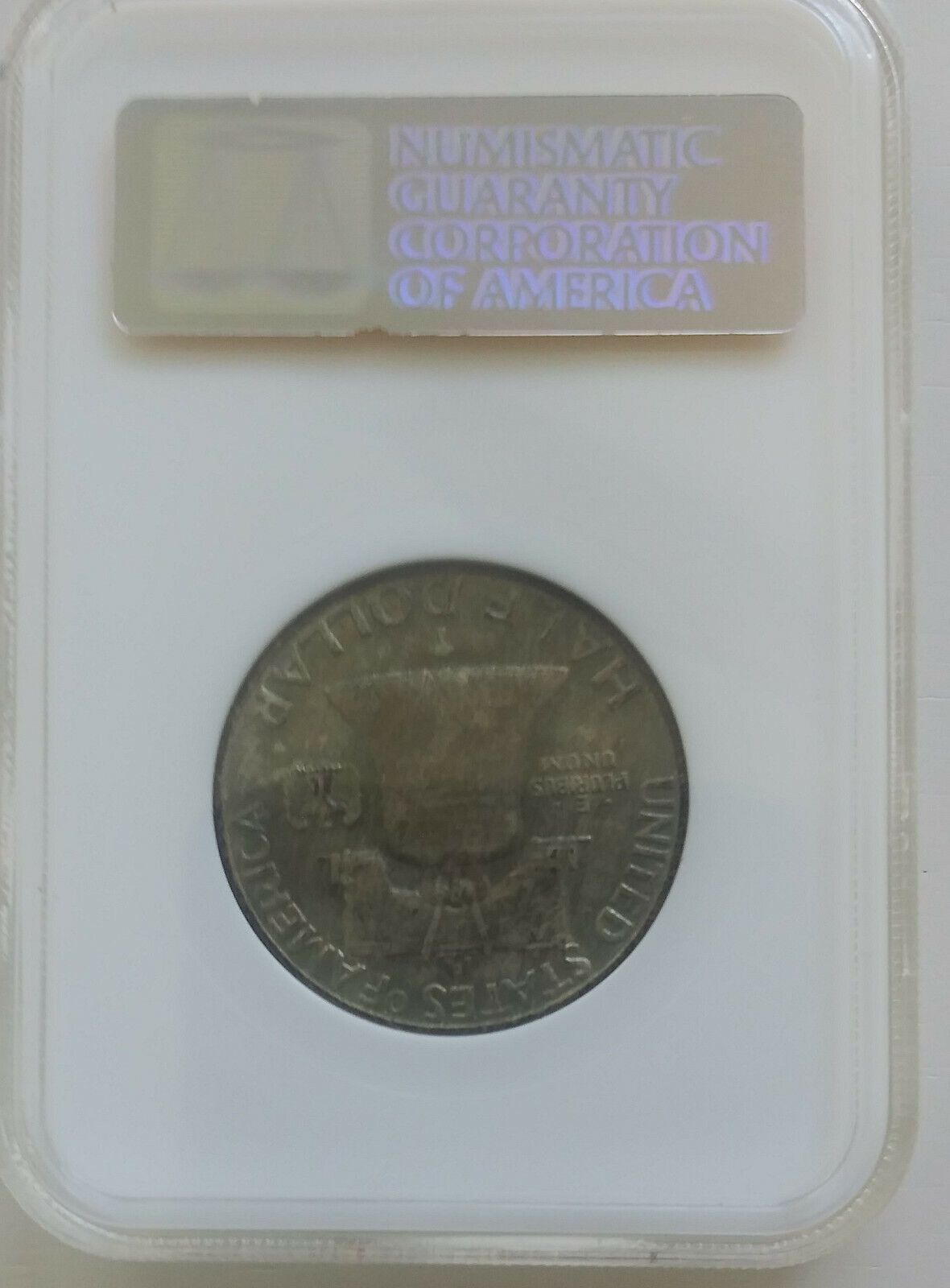 1959 D MS65 Franklin Half Dollar graded by NCG