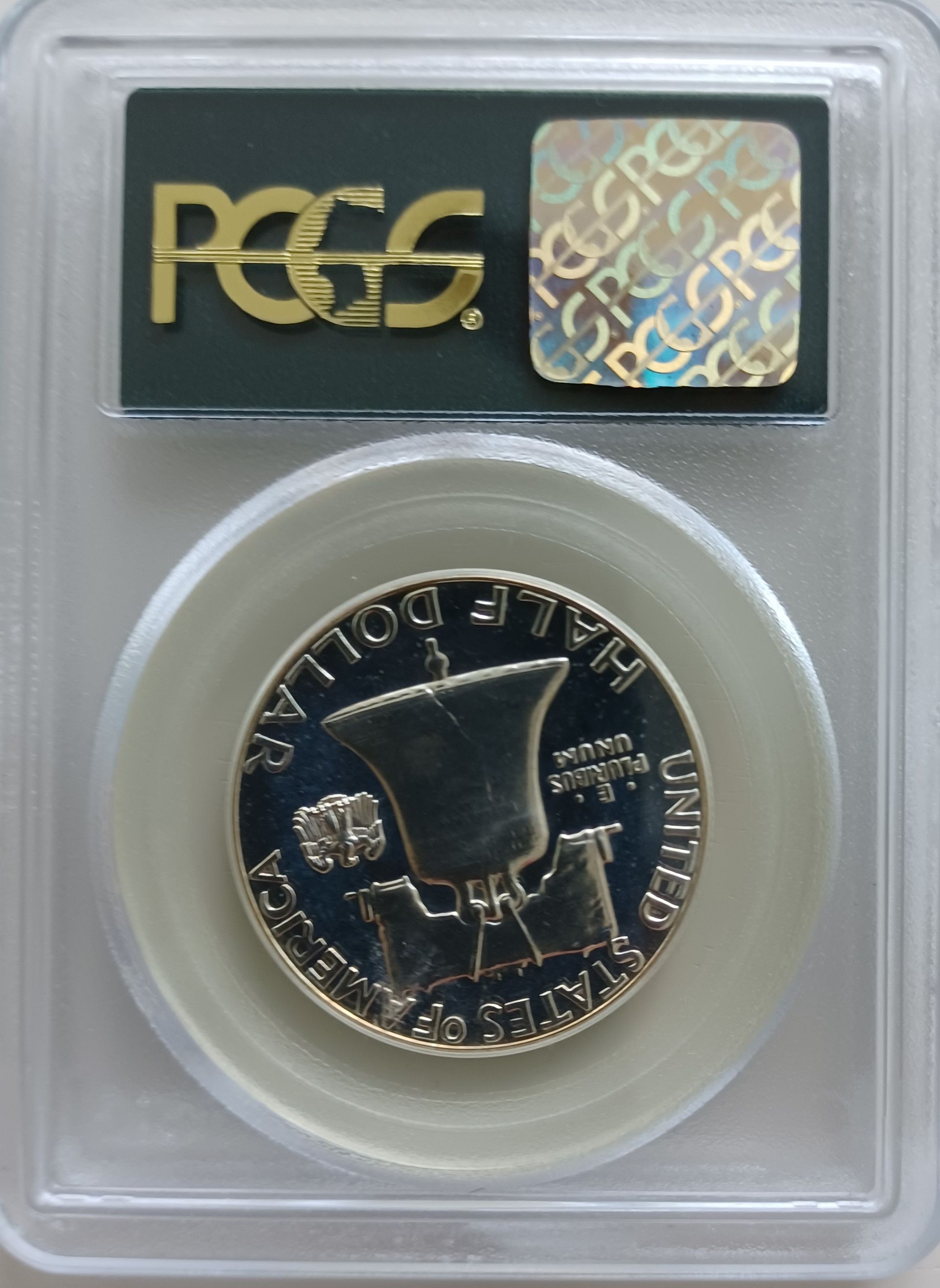 1960 PR67 Franklin Half Dollar graded by PCGS