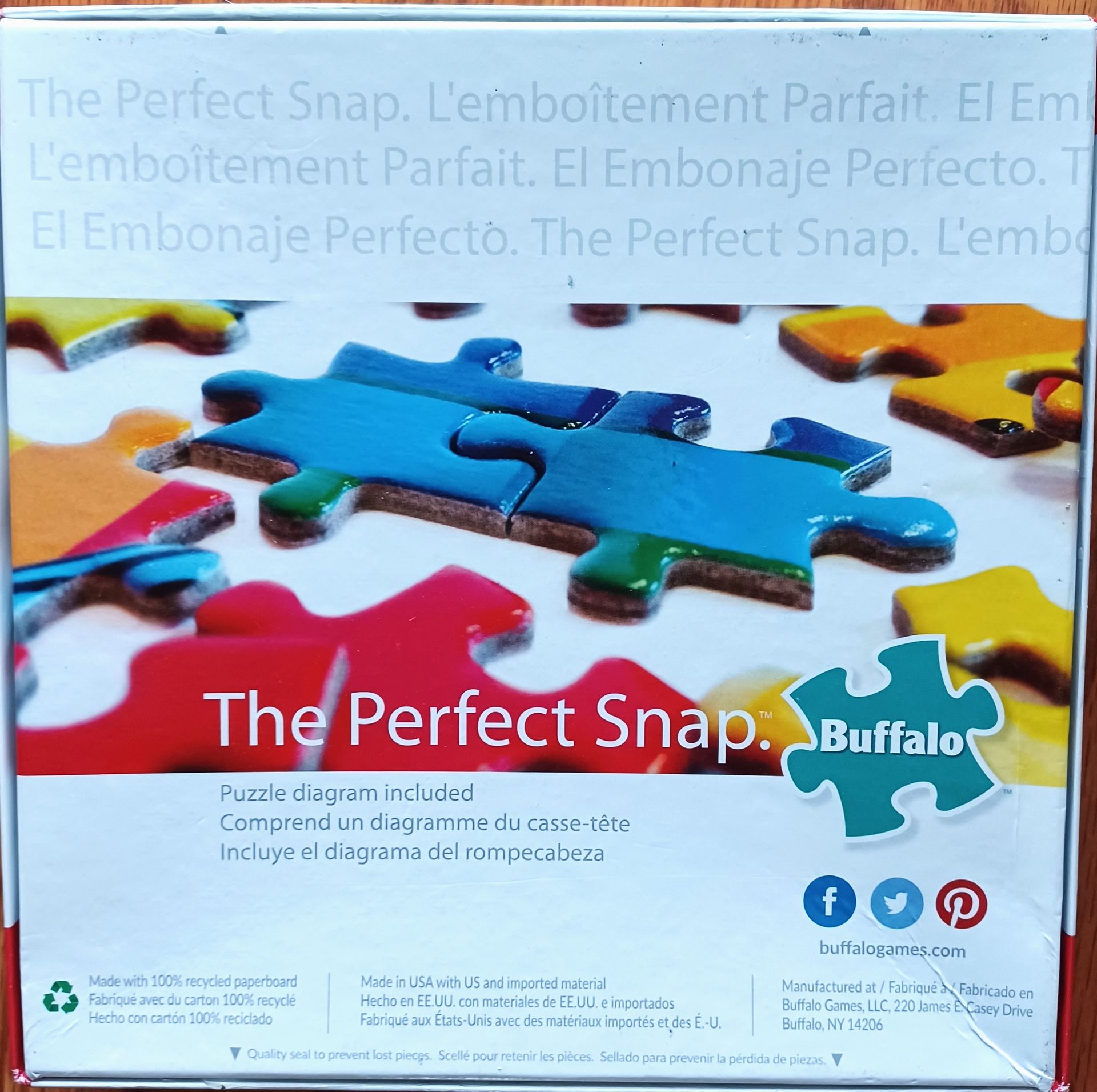 Buffalo 500 Piece Puzzle, Glory Never Fades