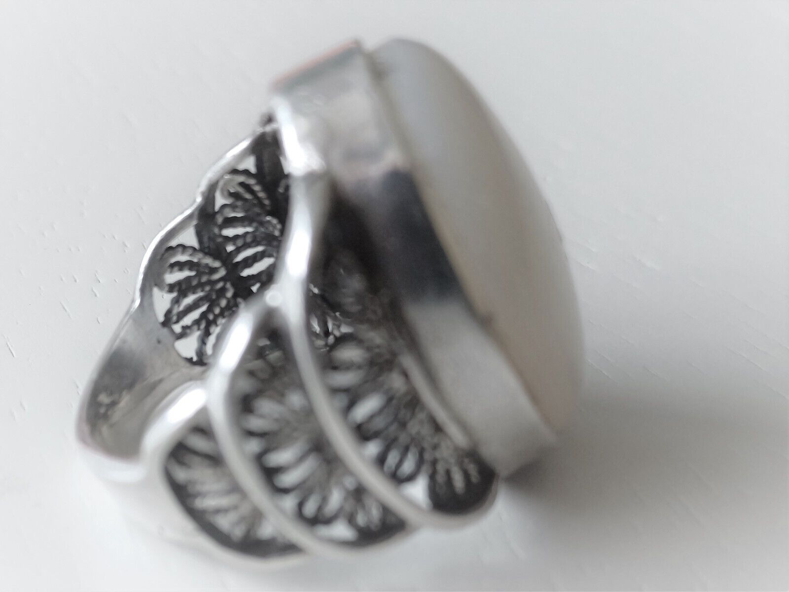 Womens Ring Size 6 Silver .950  12 Grams Brand New Never Worn