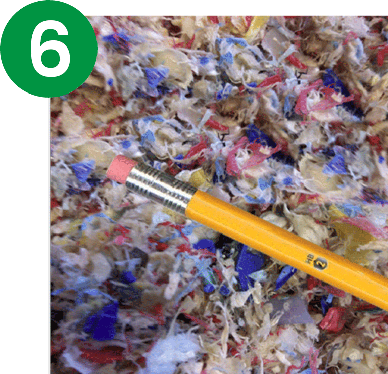 Sixth step of ozone sterilization process animation