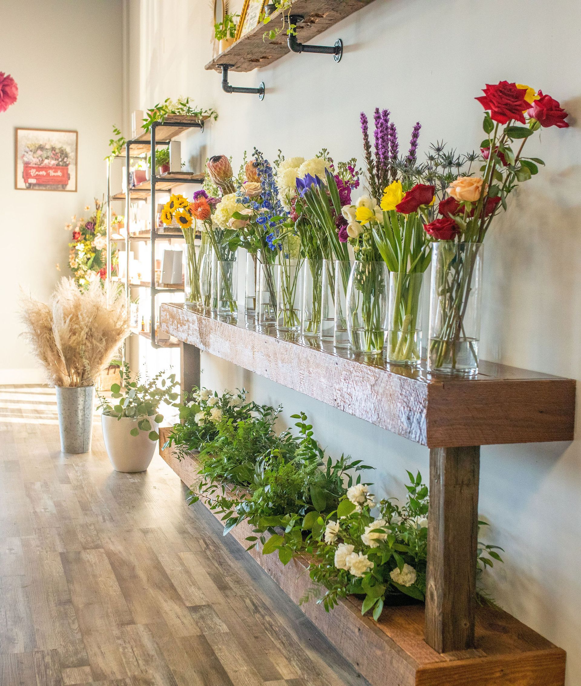 North Carolina, Greenville NC, Flower Bar, Flower Shop, fresh flowers, florist