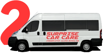 White van with 