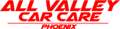 Red logo for All Valley Car Care, Phoenix. | All Valley Car Care