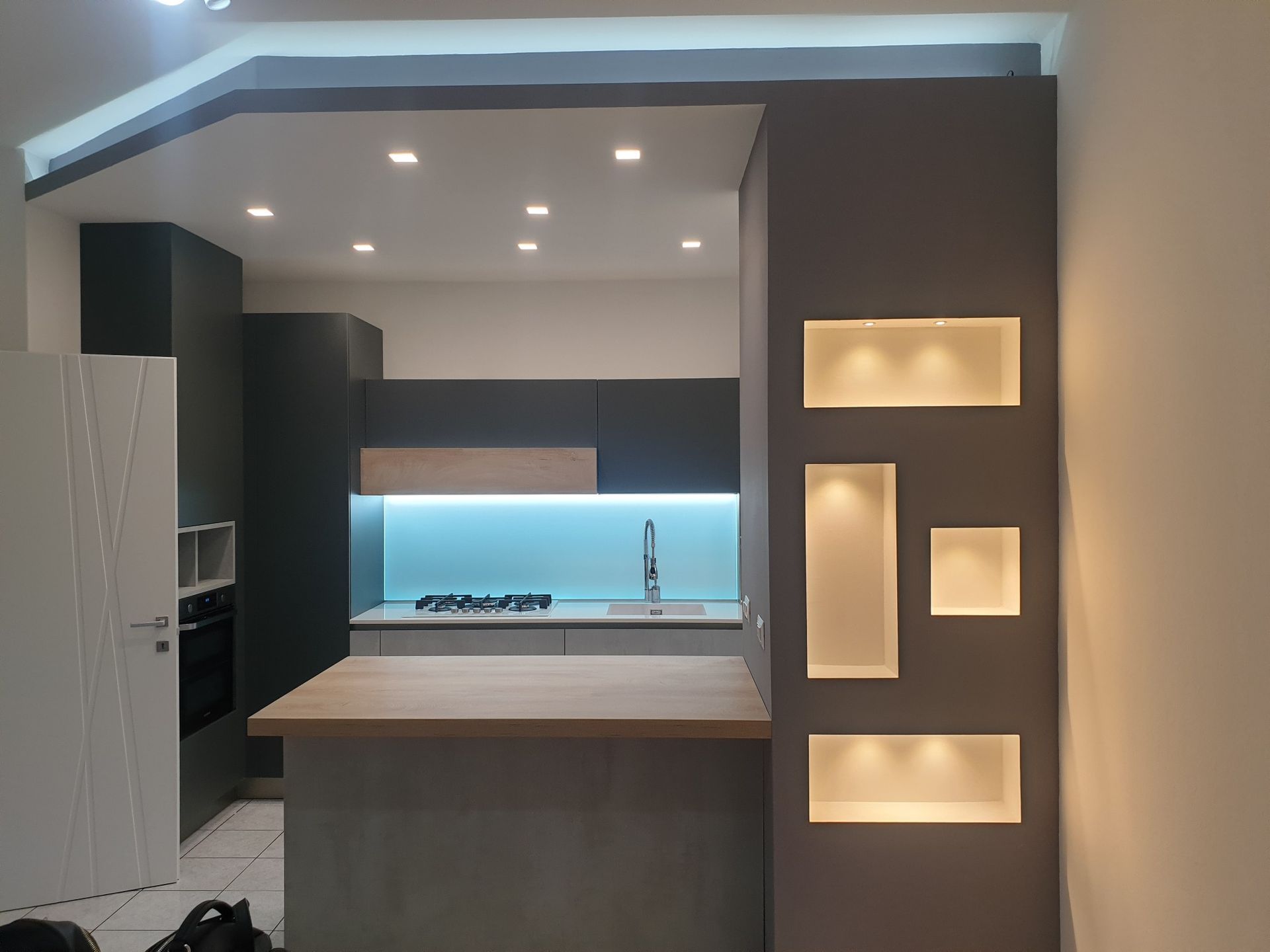 Electrical Install at Open space