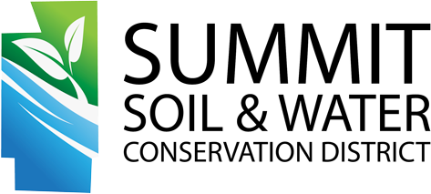The logo for the summit soil and water conservation district.