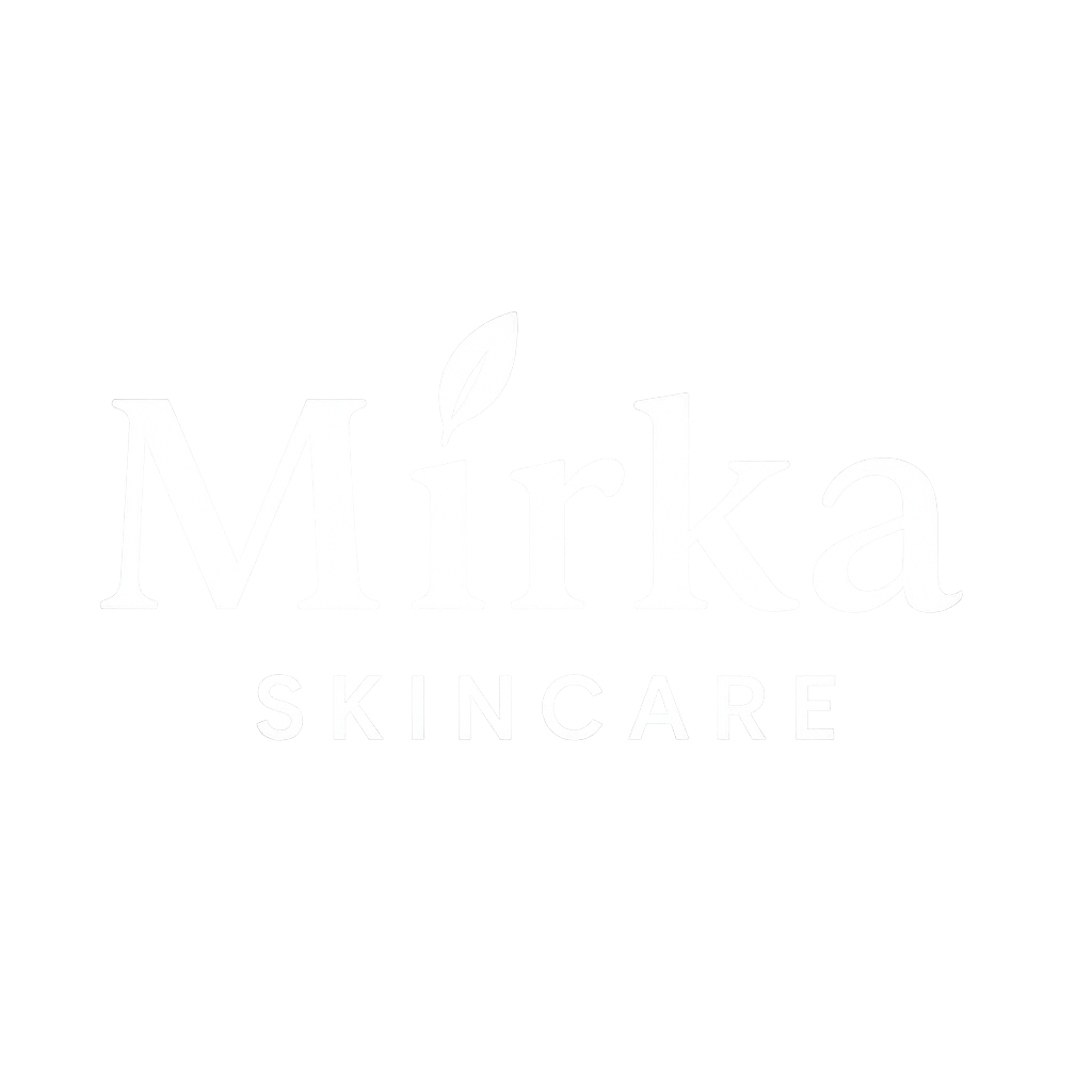 Logo for Isla Skincare, white text on a white background.