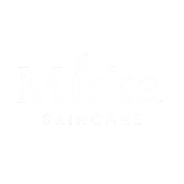 Logo for Isla Skincare, white text on a white background.