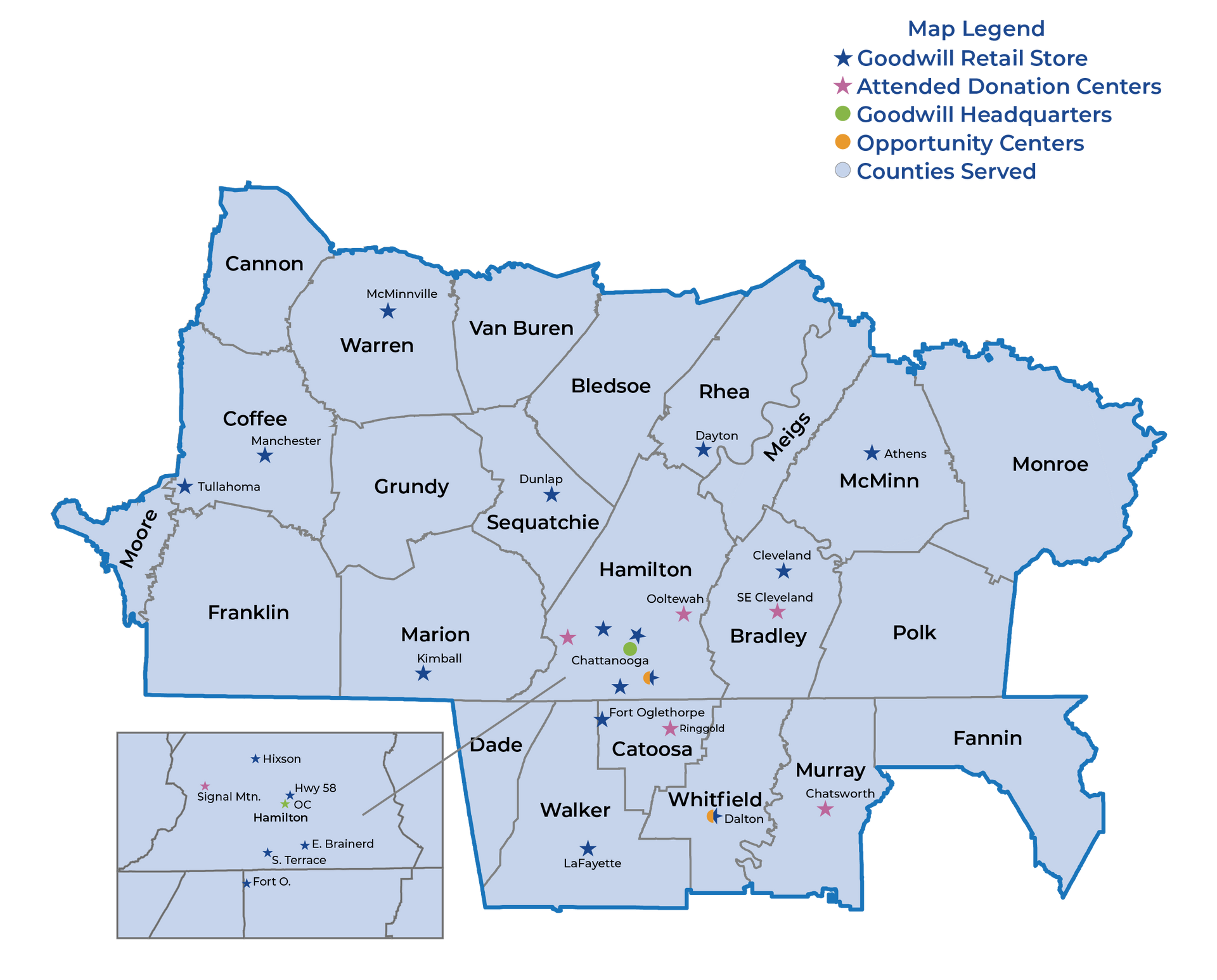 A map of the united states with a blue background