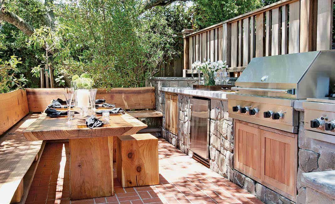 What are Outdoor kitchens for Landscaping