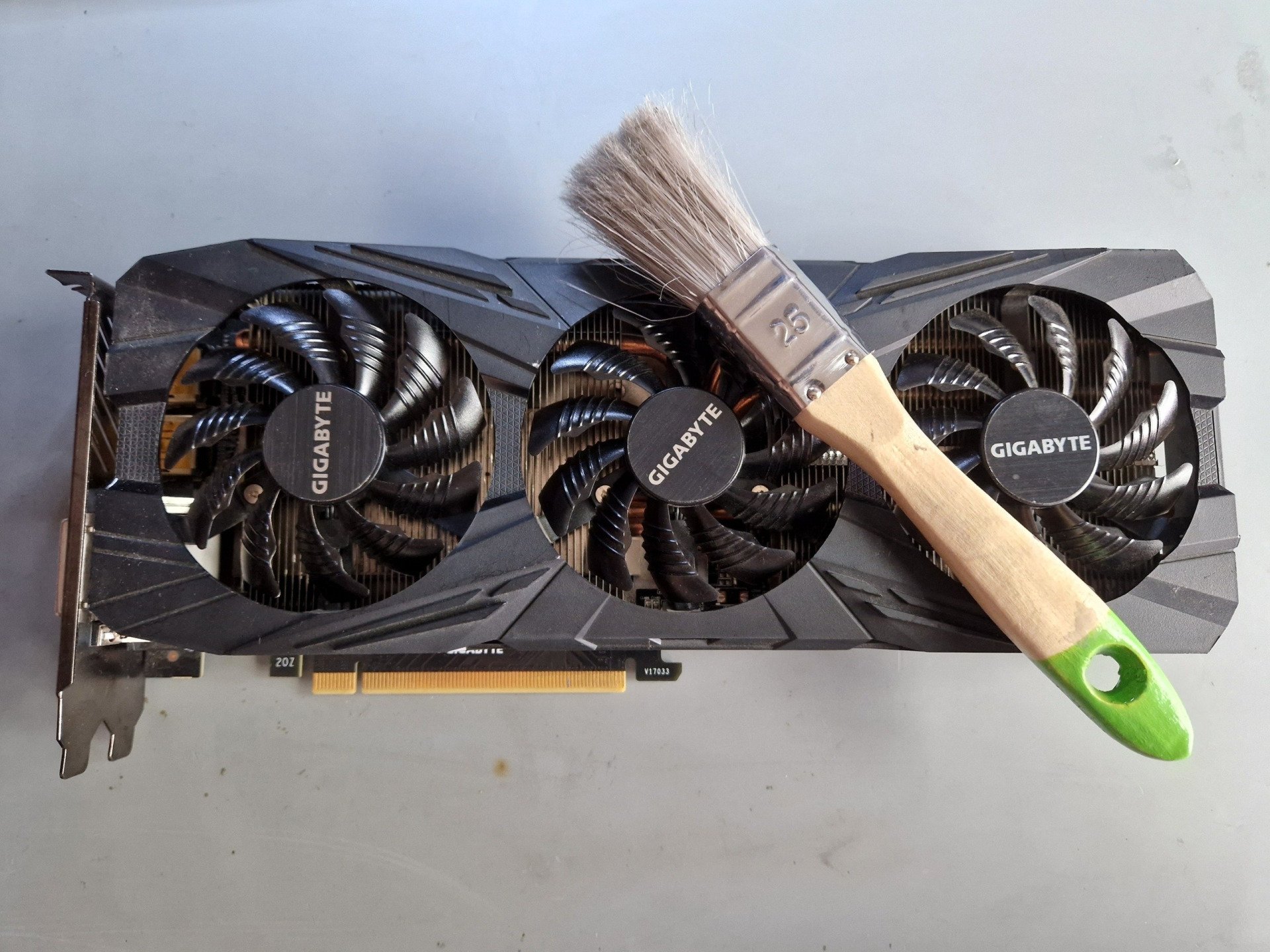 Gigabyte opschonen