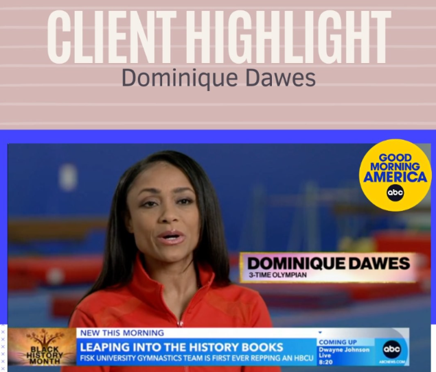 Dominique Dawes interview on Good Morning America