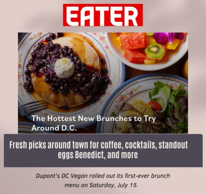 Dupont Circle's DC Vegan featured in Eater