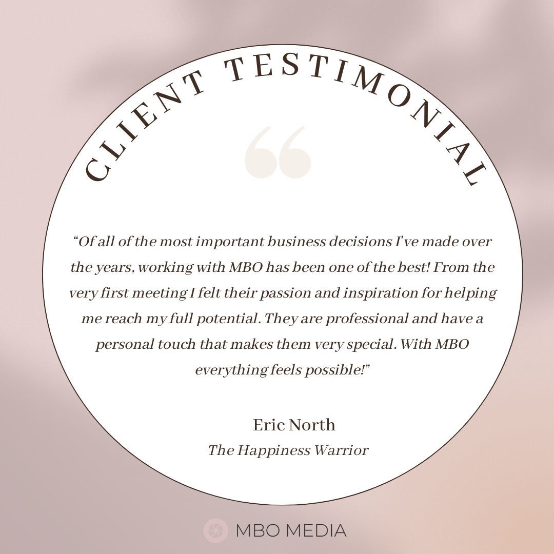 Eric North Testimonial (The Happiness Warrior)