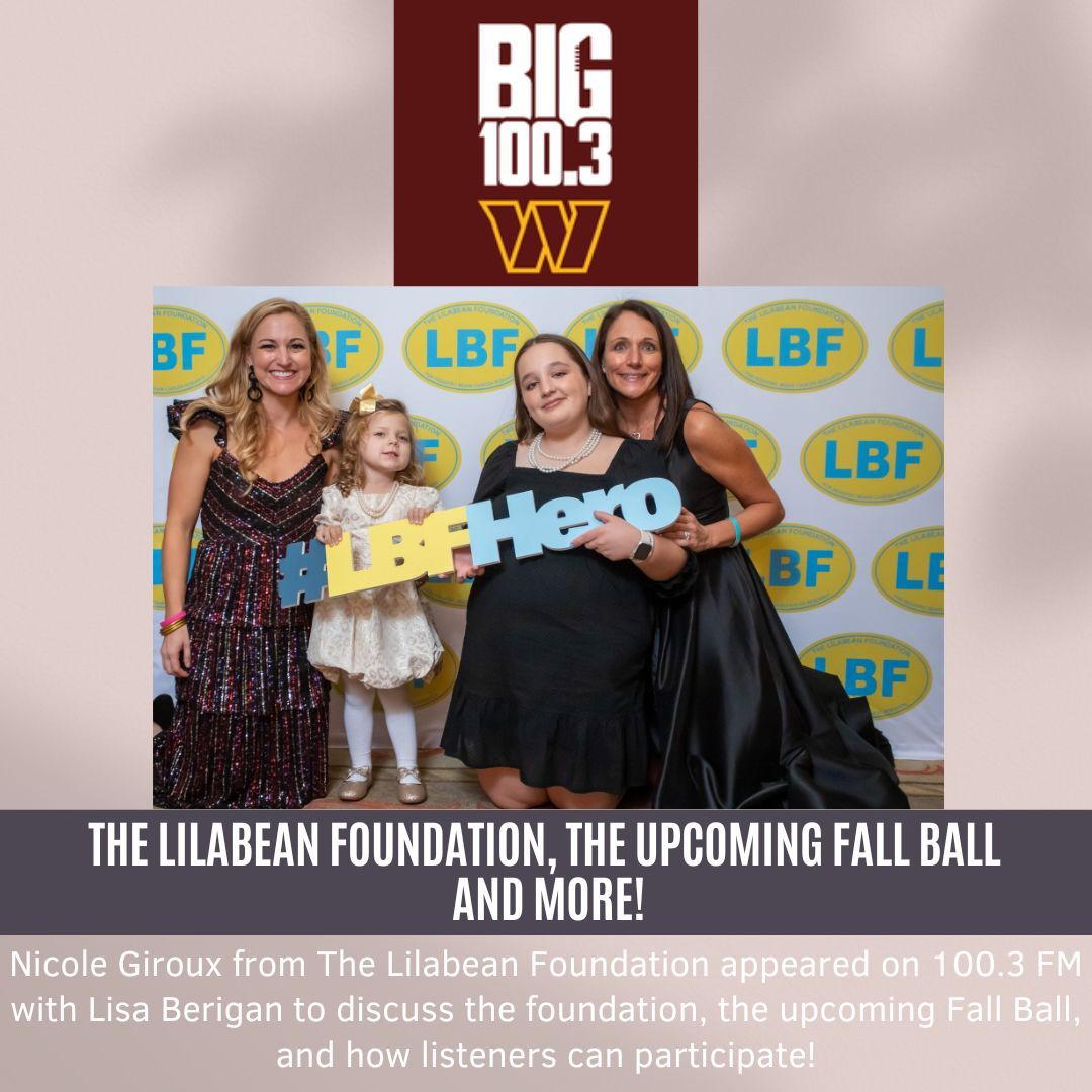 The Lilabean Foundation featured on BIG 100.3