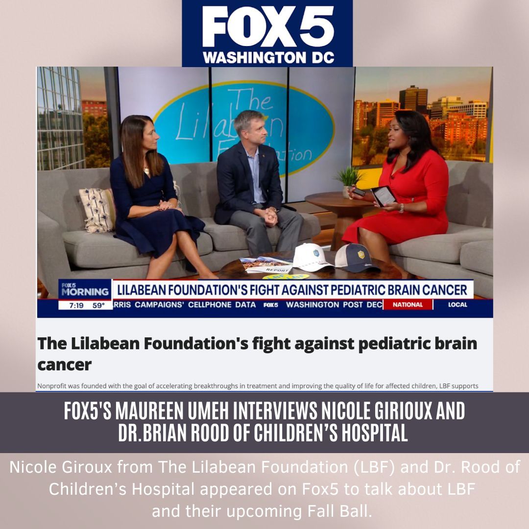 The Lilabean Foundation featured on Fox 5