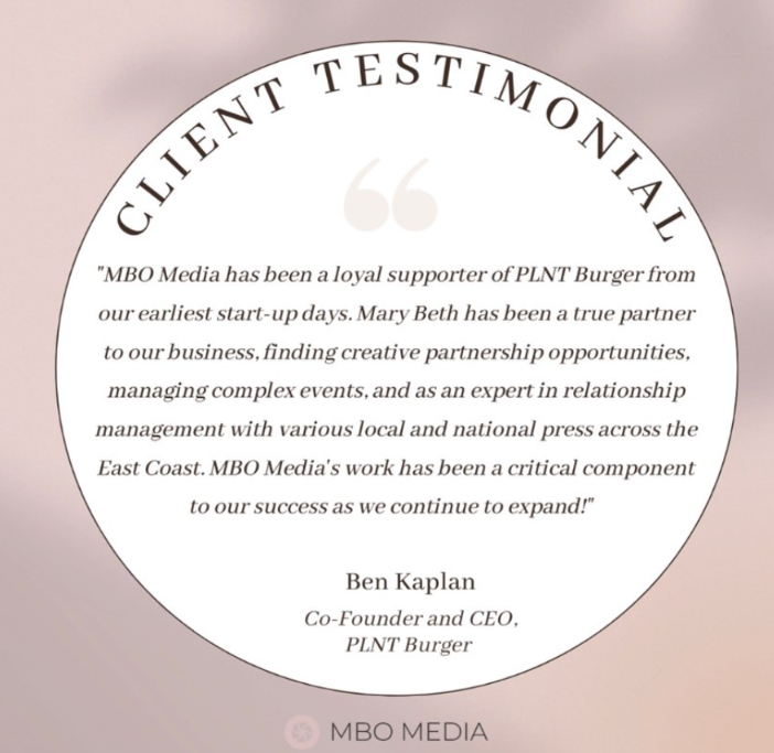 Ben Kaplan Testimonial (PLNT Burger)
