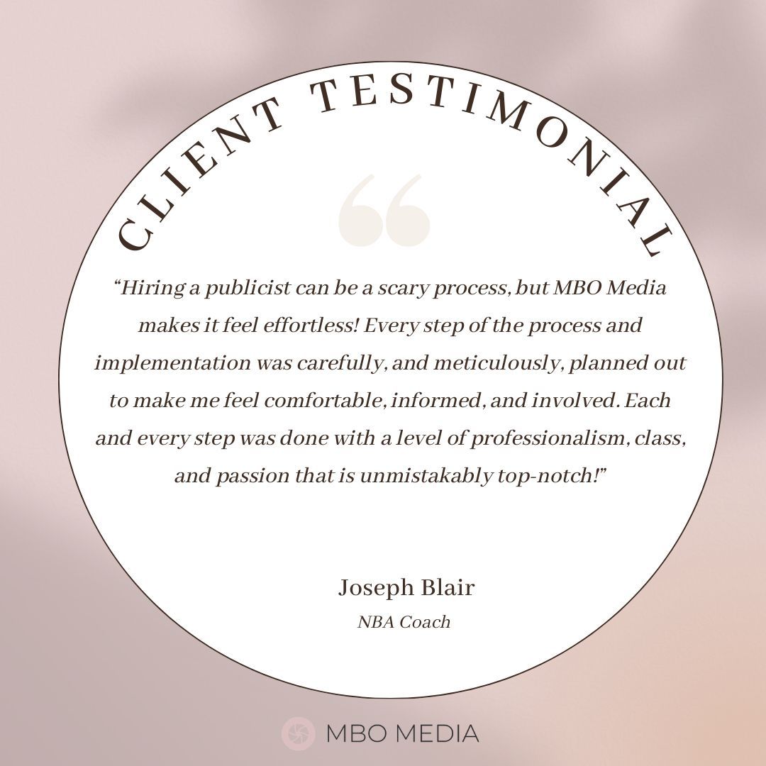 Joseph 'JB' Blair Testimonial (NBA Coach)