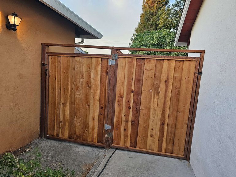 Beautiful  gate work done right the first time