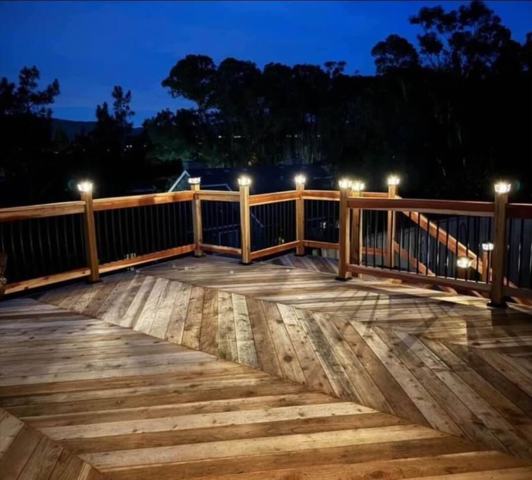 New Deck at night