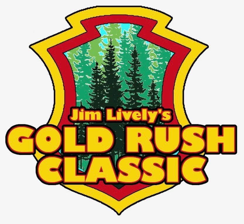 Jim Lively's Gold Rush Classic woodsball paintball tournament logo