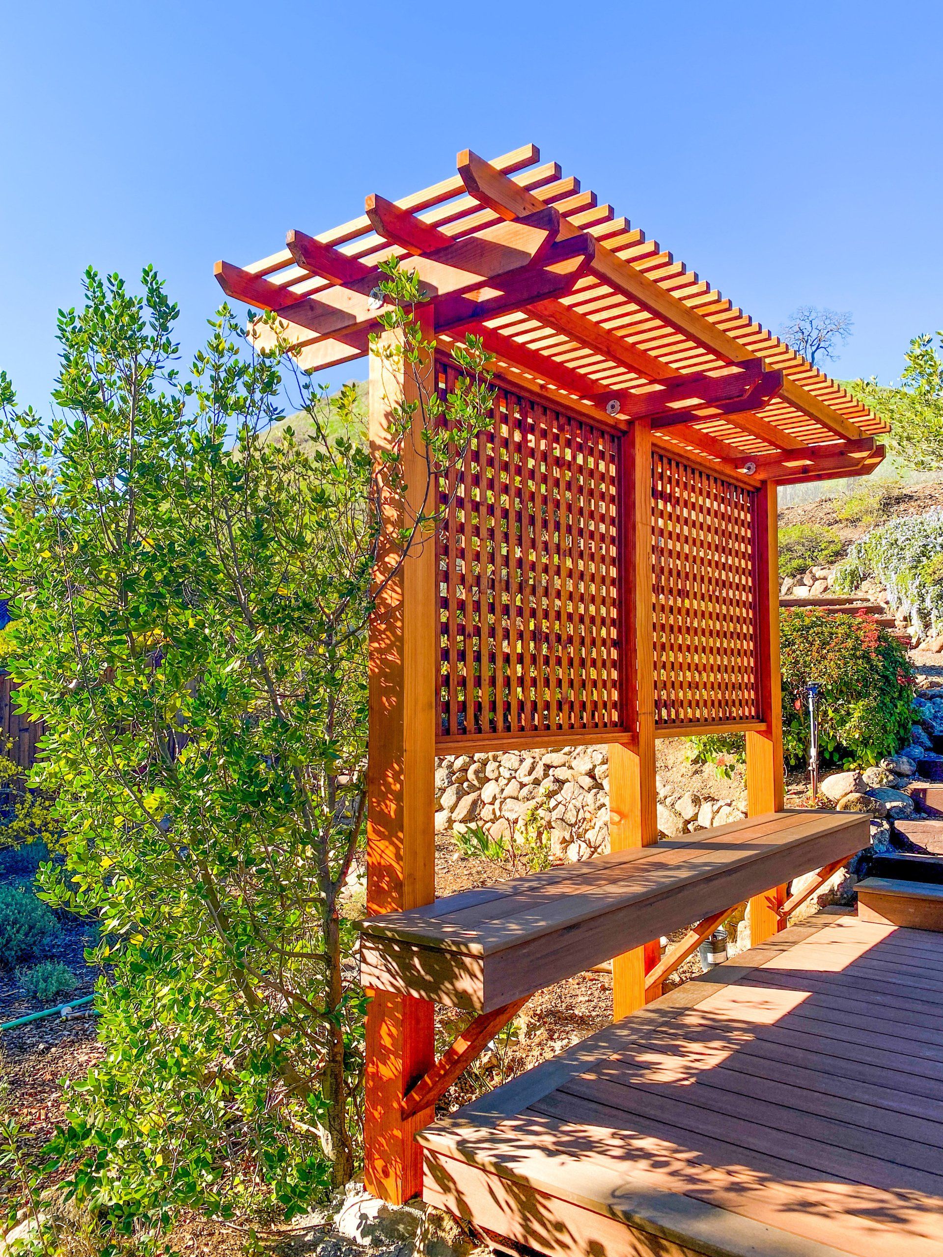 Redwood Arbors and Trellises