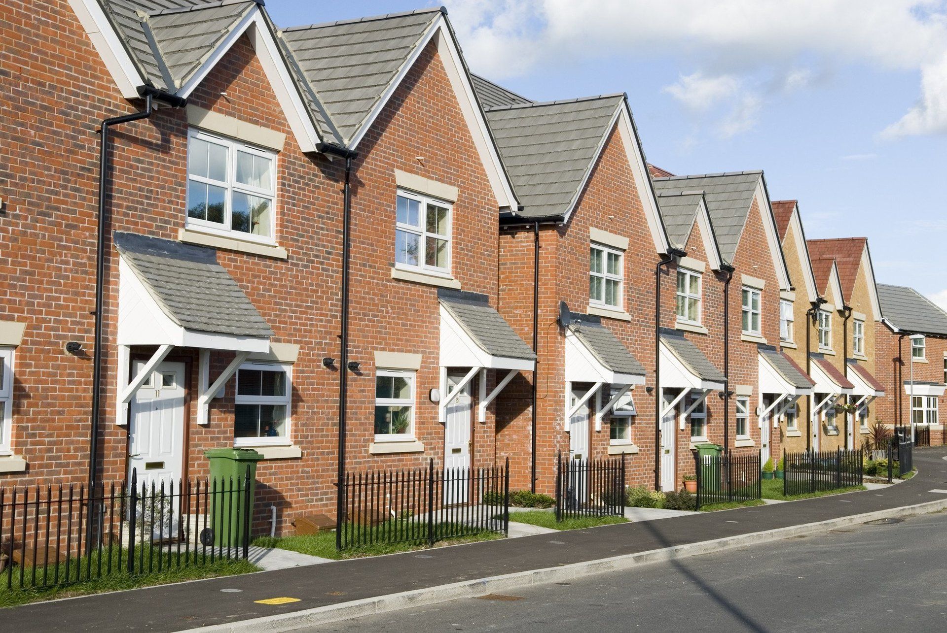 Terraced house фото