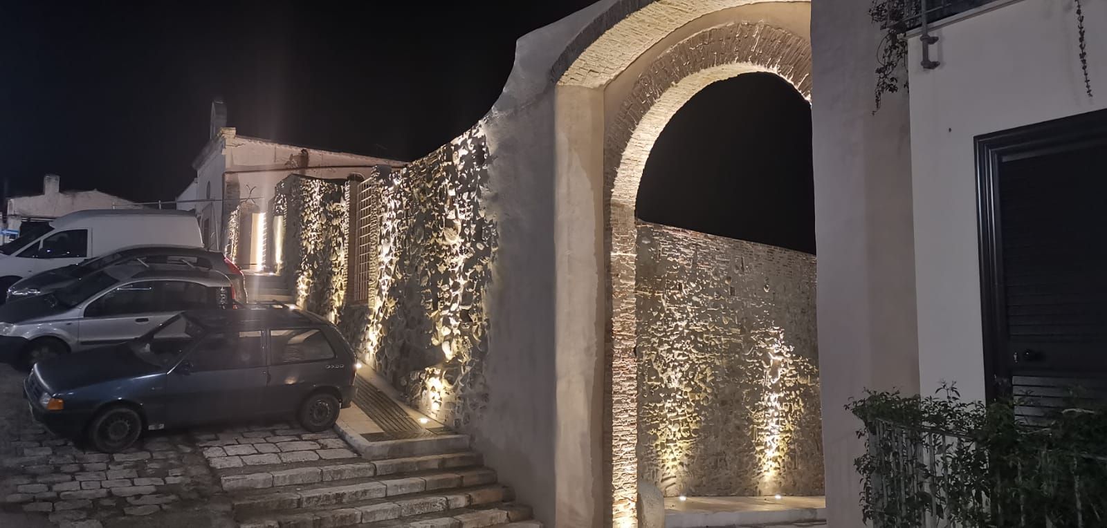 Illuminazione delle Mura esterne