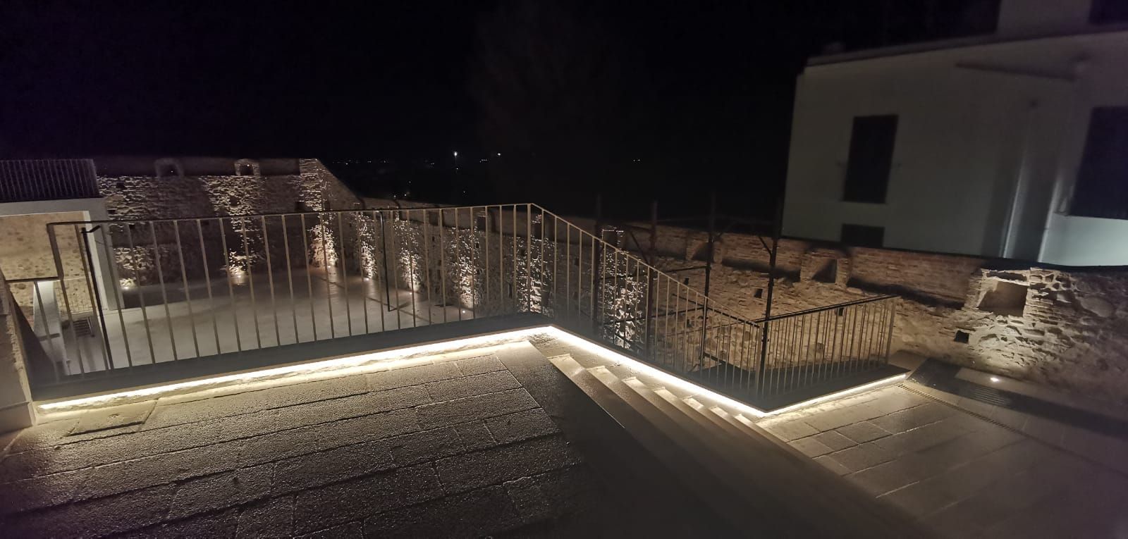 Illuminazione delle Mura Urbiche cinquecentesche a Montalbano Jonico