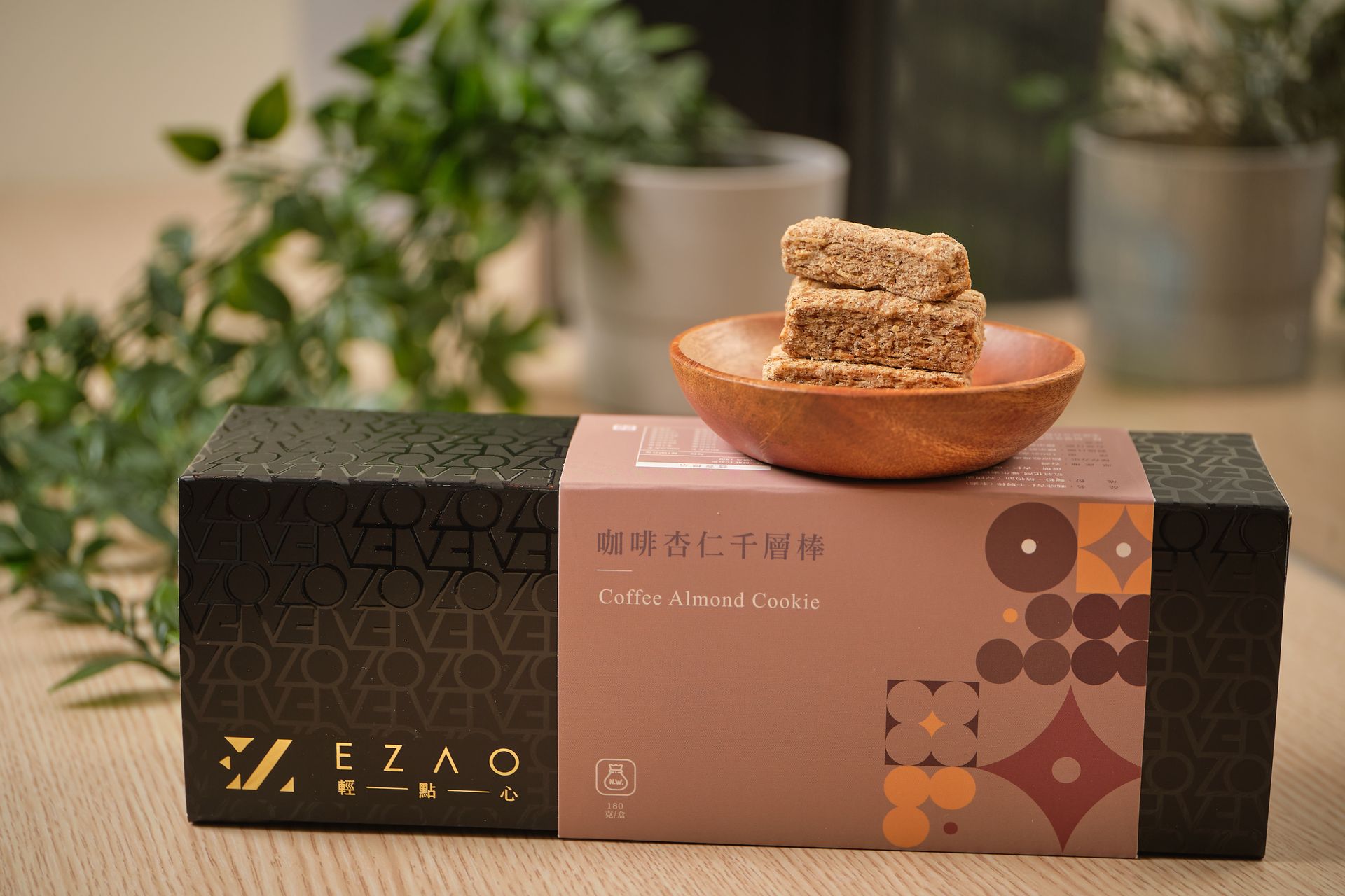 EZAO輕點心 - 咖啡杏仁千層棒