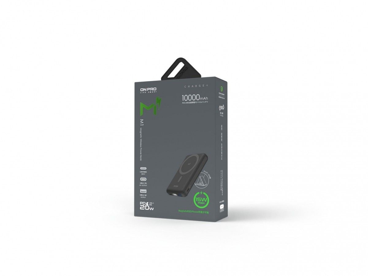 【ONPRO】MagReact™ M1 多功能磁吸式行動電源