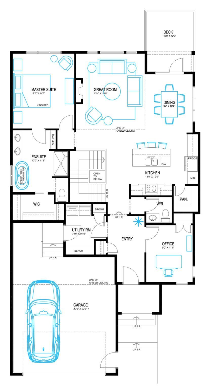 Leah Main Floor Plan