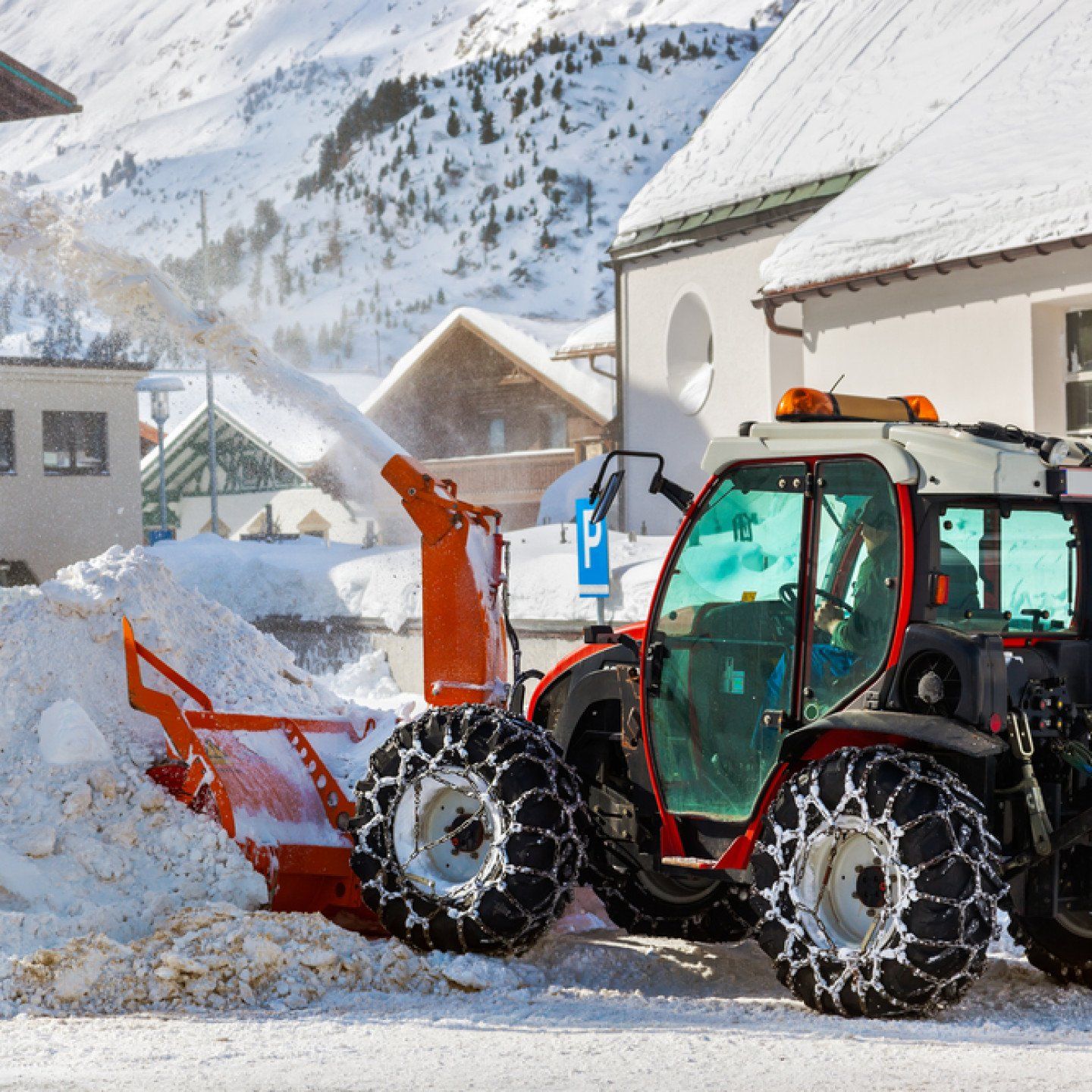 Snow Plowing — Newark, DE — C & R Tree Service