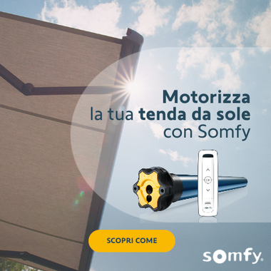 motorizza la tua tenda da sole con somfy