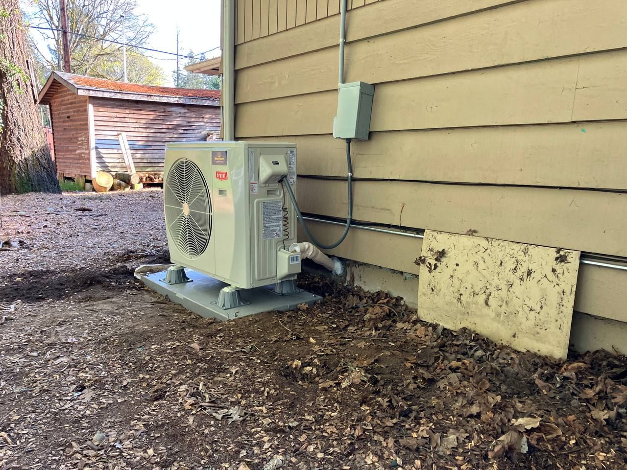 Heat Pump Installation in Gig Harbor, WA by Mayster  heating and air 
