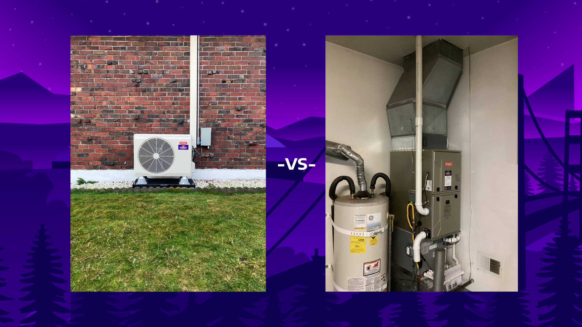 Mayster Heating & Air comparison: Heat pump vs gas furnace efficiency for Lakewood and Pierce County homes.