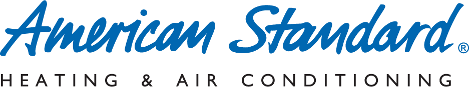 American Standard Heating & Air Conditioning logo in blue script with the brand name above the product description.