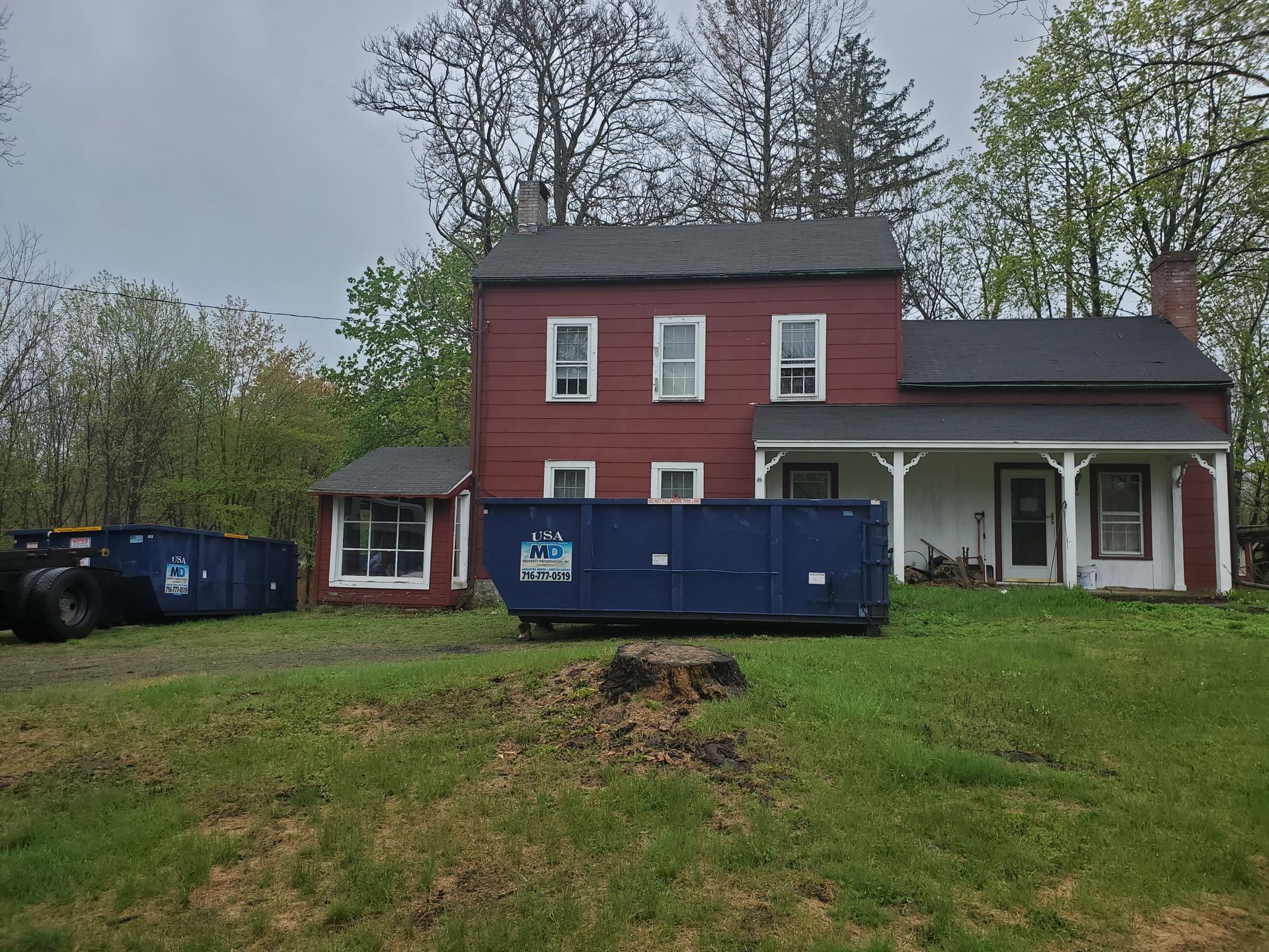 Dumpster Rentals — Orange County, NY — MD Preservation