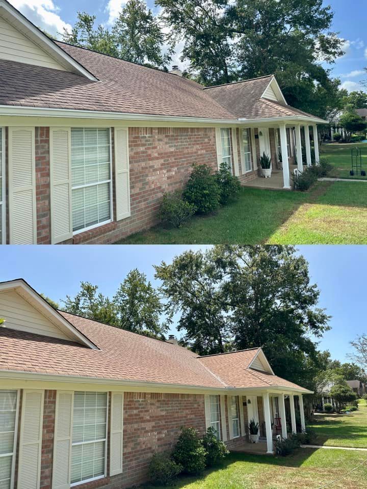 House Before And After – St. Louis, MS – Rescue Power Washing, LLC.
