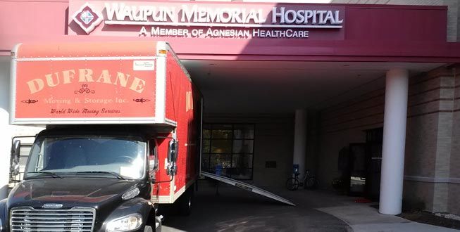 Hospital Moving — Fond du Lac, WI — Du Frane Moving & Storage