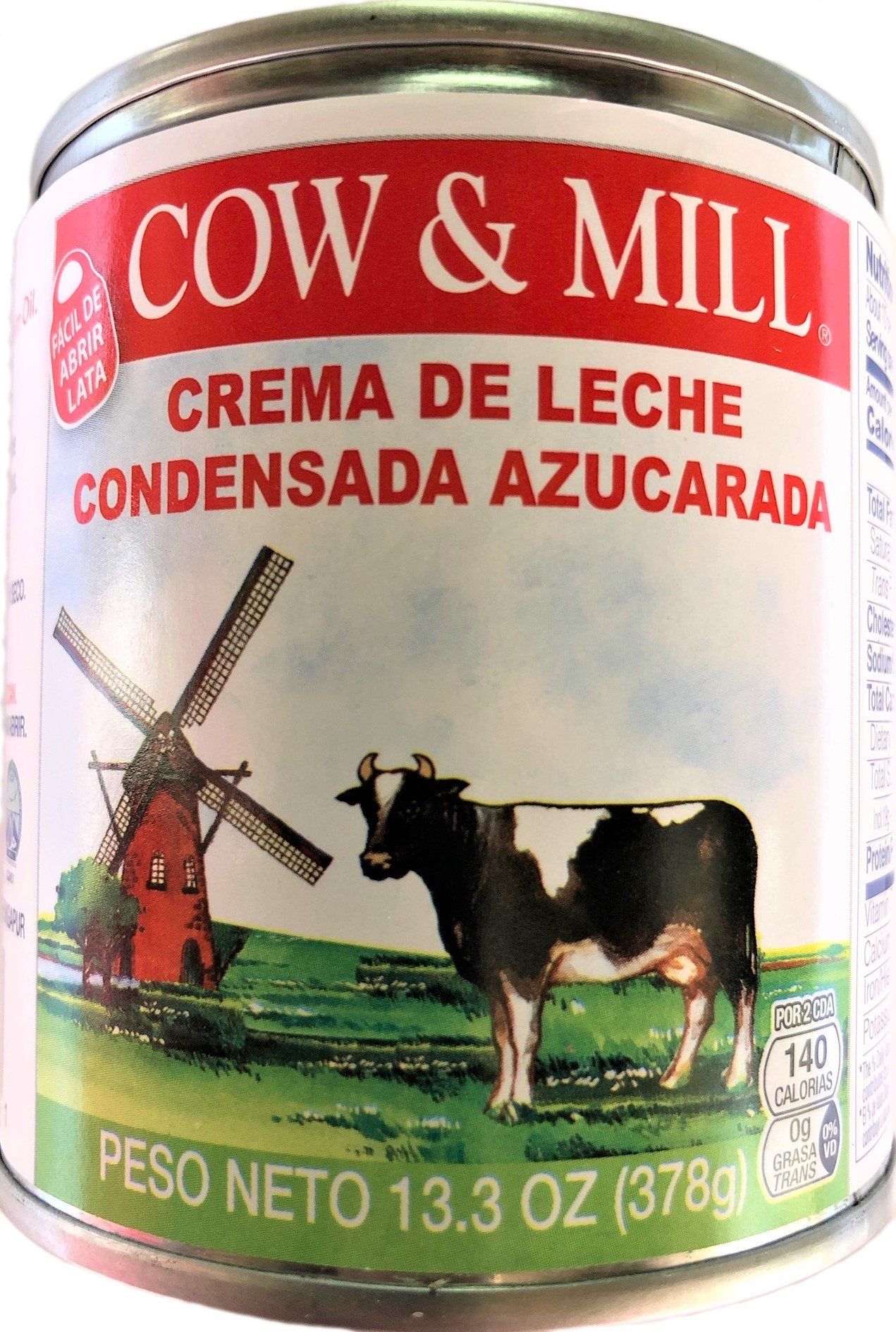 cow and mill condensed creamer