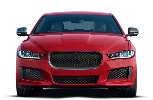 Red Jaguar Front View | Procter Automotive
