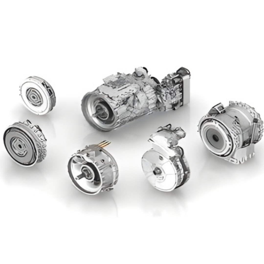 Exploded layout of ZF TraXon gearbox components including clutch modules and transmission elements.