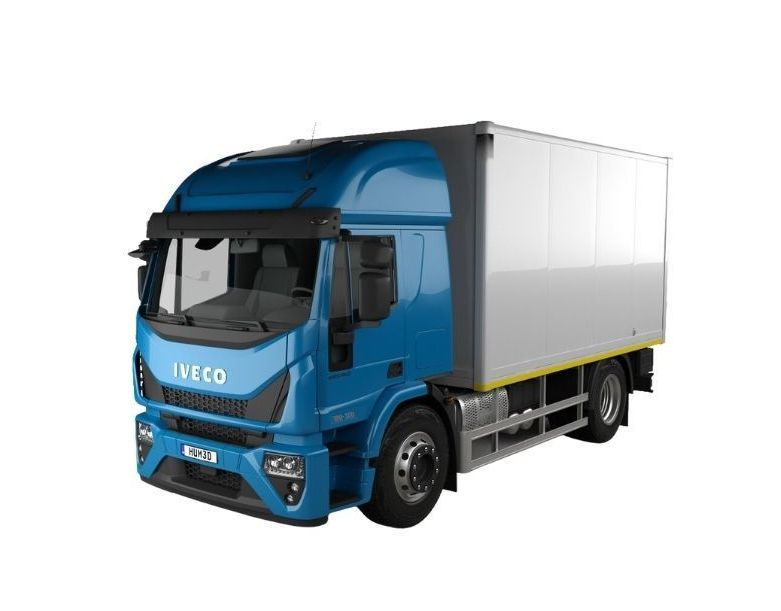 iveco truck blue 