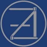 The letter a is in a circle on a blue background.