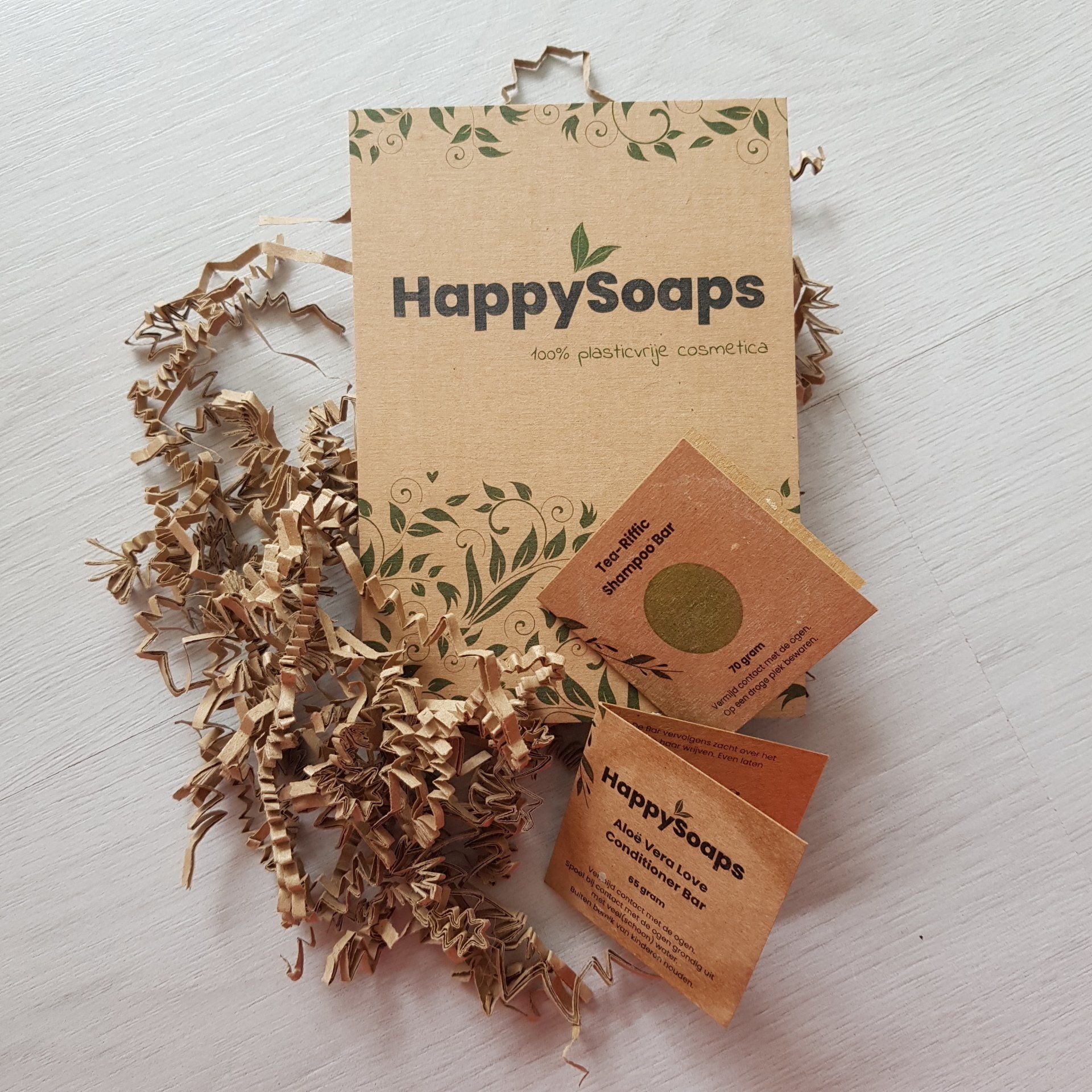 Plasticvrij verpakte shampoobar van Happy Soaps