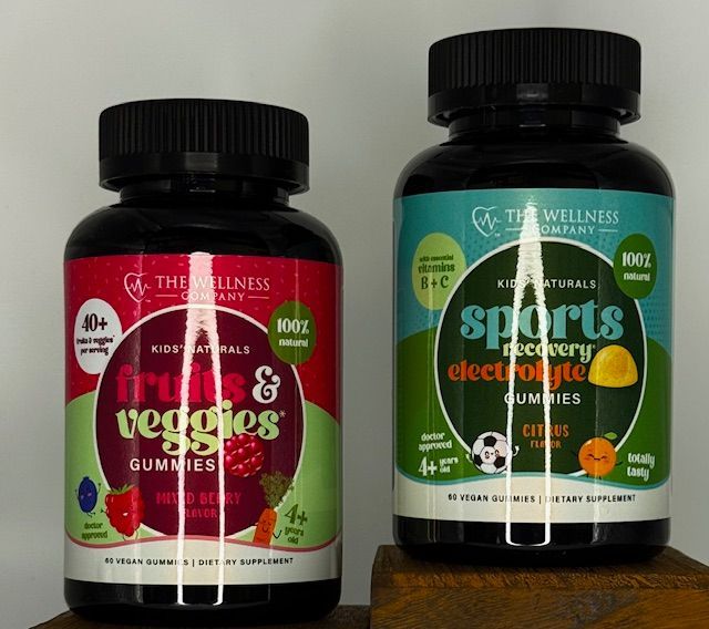 Two supplement bottles: 